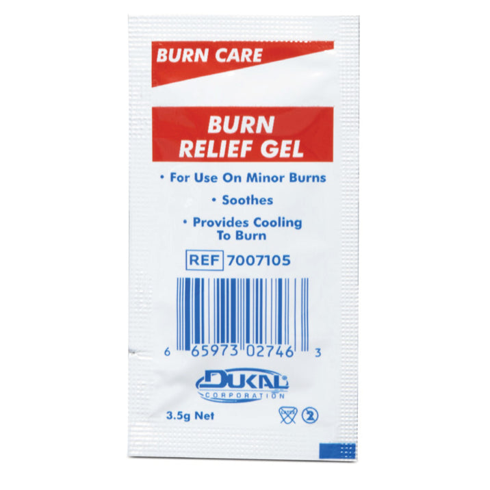 Burn Relief Gel Sachet 6/Pk (BX) 3.5g Foil Packets