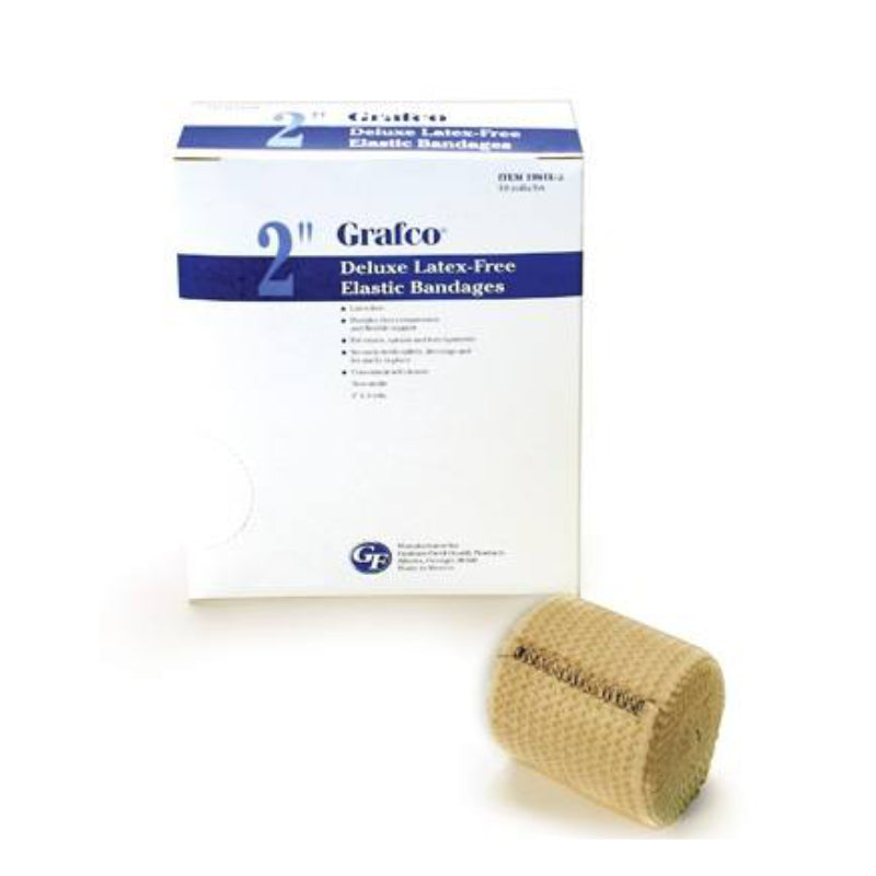 Grafco 2" Deluxe Elastic Bandages with Self-closure 10 (BX)