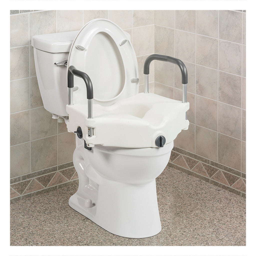 PreserveTech  Secure Lock Raised Toilet Seat - E0244