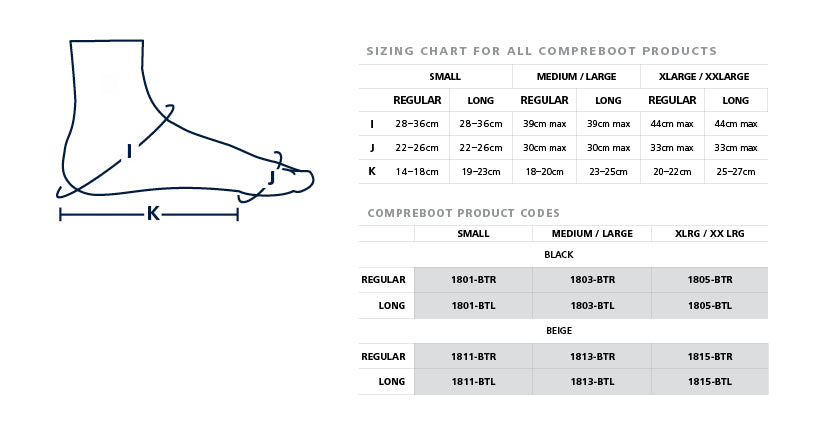 CompreBoot Foot Compression - Wealcan