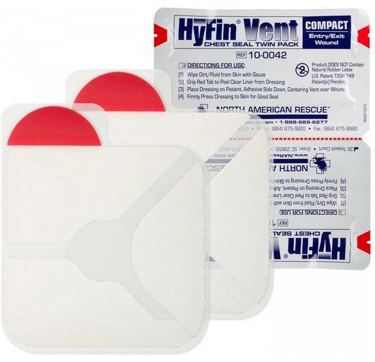 Hyfin Vent Compact Chest Seals 2PK