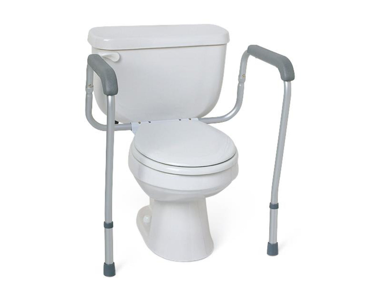 Medline Aluminum Foldable Toilet Safety Rails – Wealcan Llc