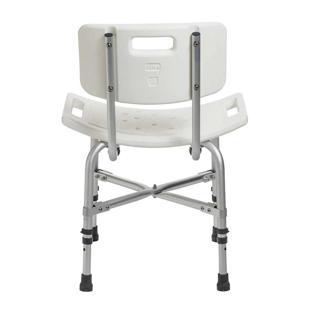 Drive Deluxe Bariatric Shower Chair With Back Support