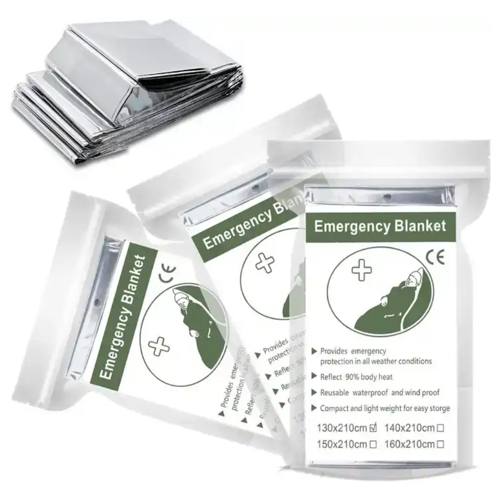 Emergency Survival Rescue Blanket 84" x 52"-1