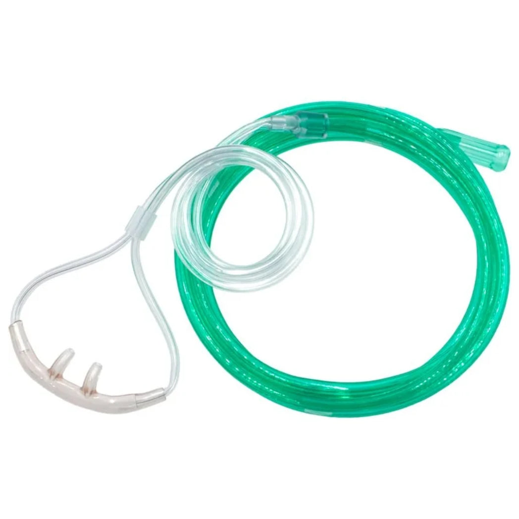 The Oxygen Store Super Soft High Flow Cannula 7ft Tubing 1600HF | High Flow Capability Up To 15 LPM, Versatile Compatibility, Comfortable Design Latex-Free Material | Adult