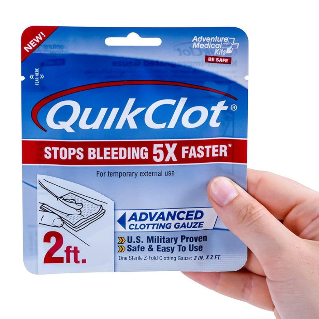 QuikClot Advanced Clotting Gauze 3"x 2'
