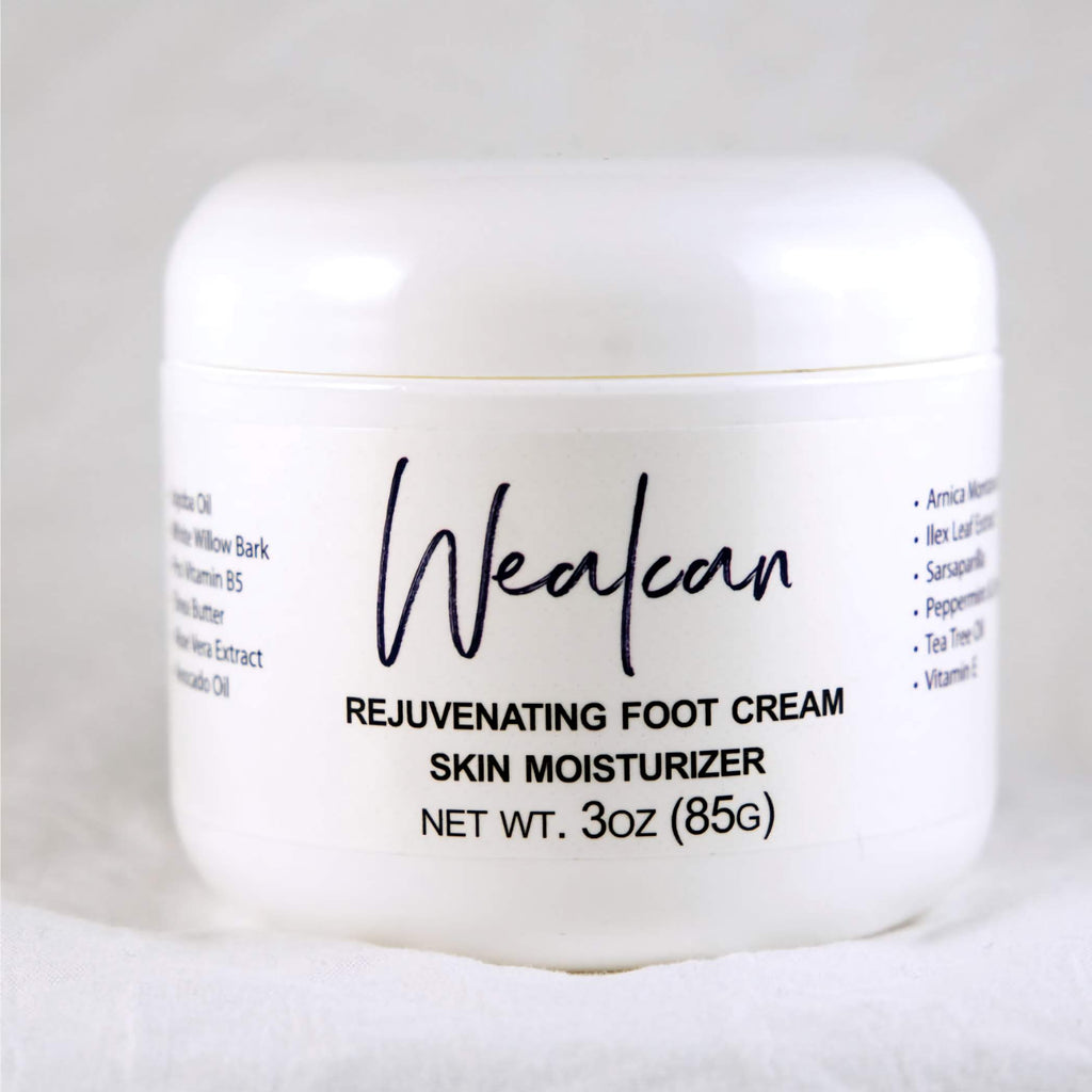 Wealcan™ 3oz Rejuvenating Foot Cream! The Ultimate Foot Care Solution.