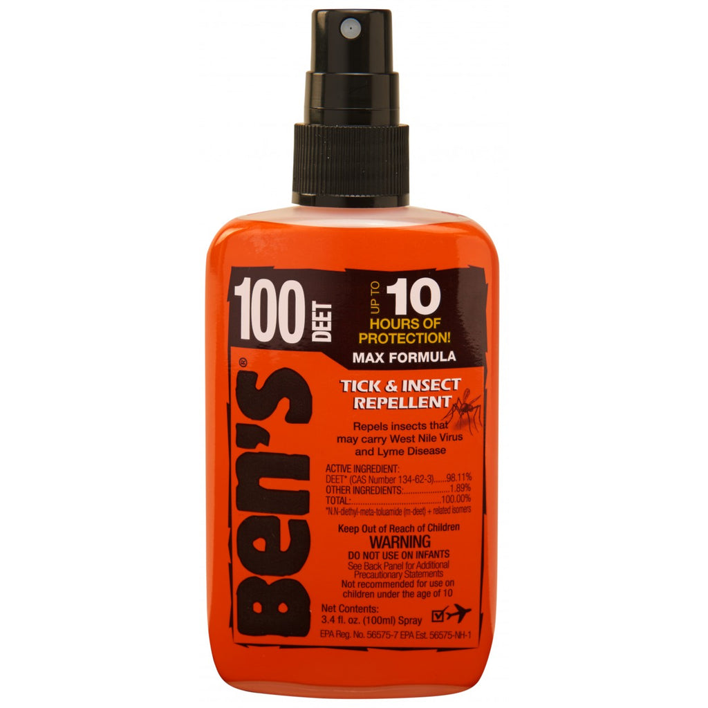 Ben's 100 Tick & Insect Repellent 3.4 oz. Pump Spray