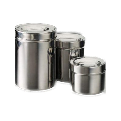 Tech-Med Stainless Steel Dressing Jar 1/2 Qt
