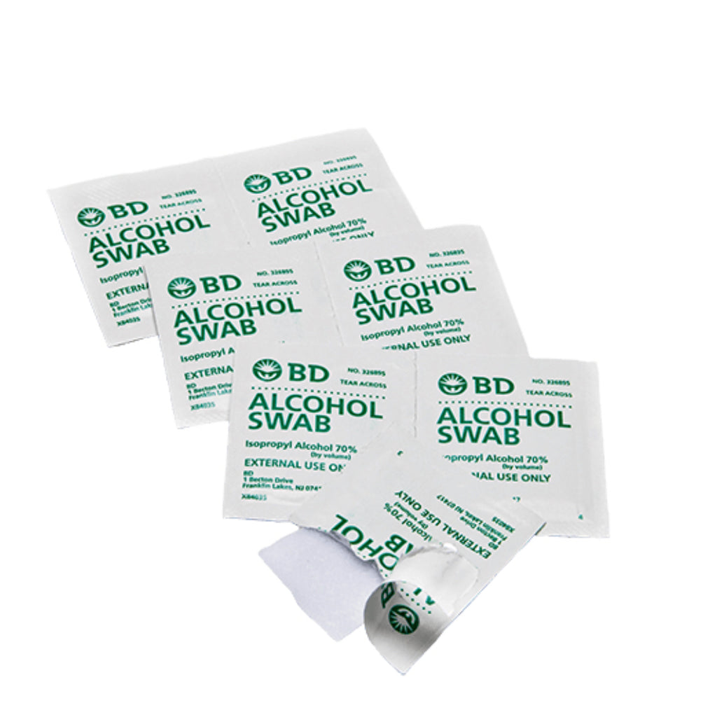 BD Alcohol Swabs 100(BX)