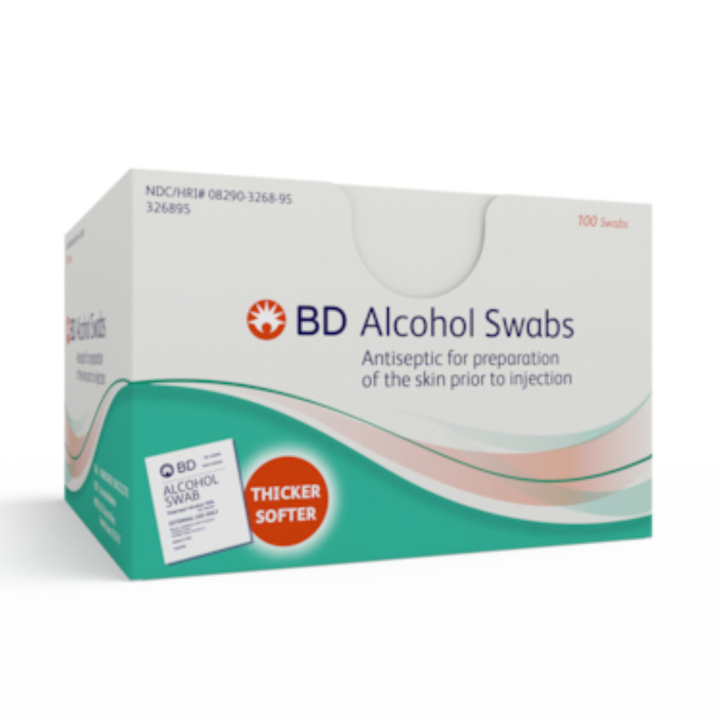 BD Alcohol Swabs 100(BX)