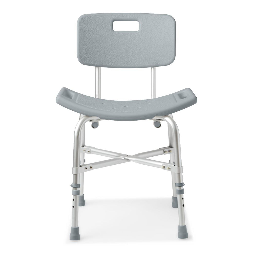 Medline Bariatric Shower Chair w/ Backrest 550 lb. Weight Capacity