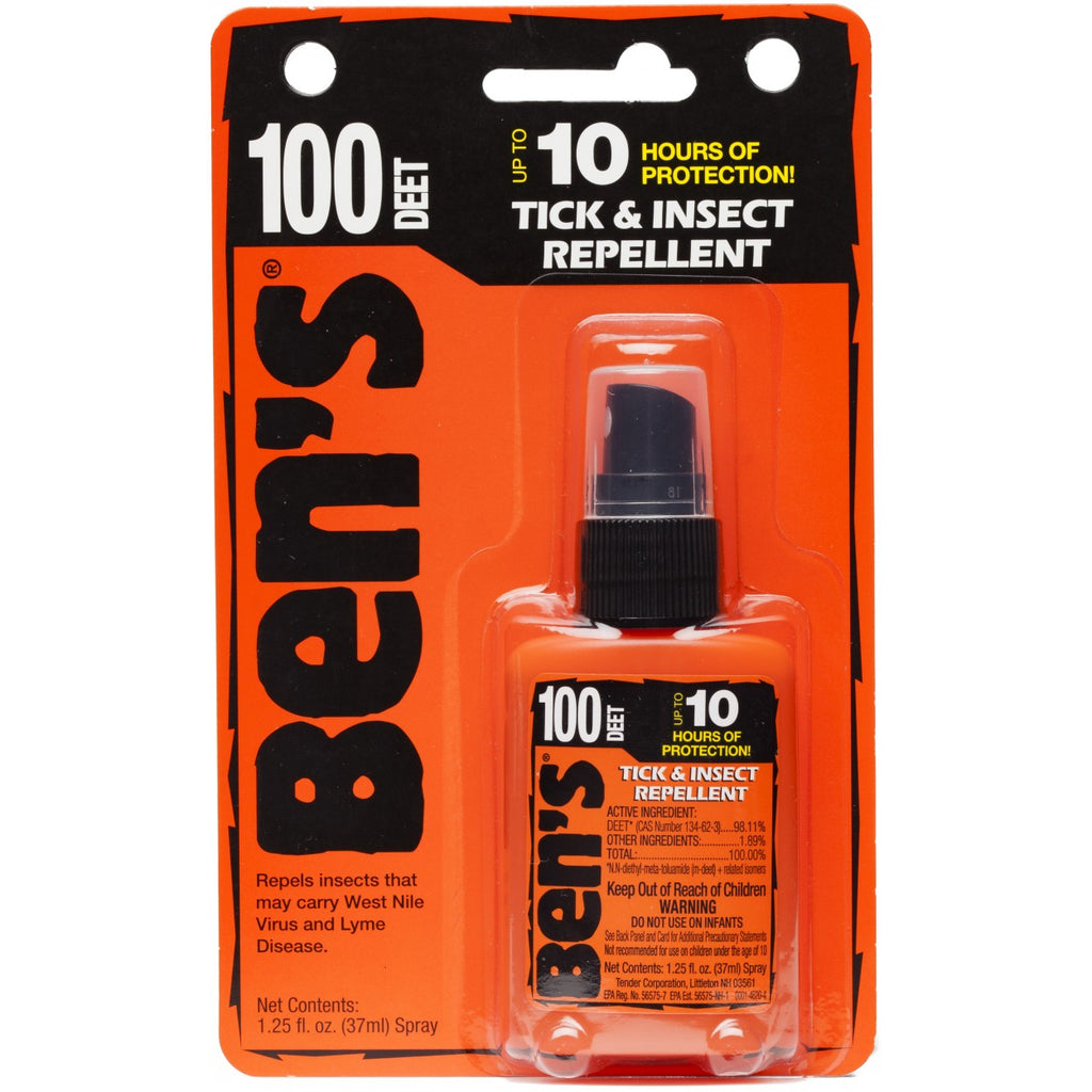 Ben's 100 Tick & Insect Repellent 1.25 oz. Pump Spray