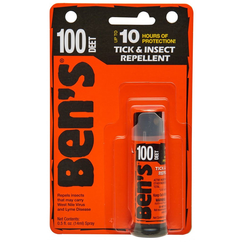 Ben's 100 Tick & Insect Repellent 0.5 oz. Mini Spray