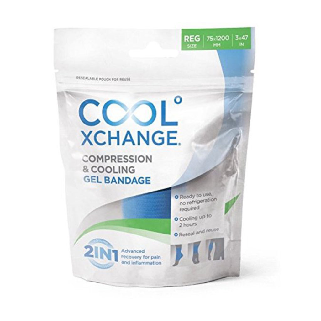 CoolXChange Instant Ice Wrap Blue - Regular 3 x 47 In