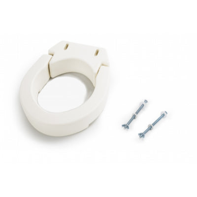 Deluxe Hinged Toilet Seat Risers Round E0244