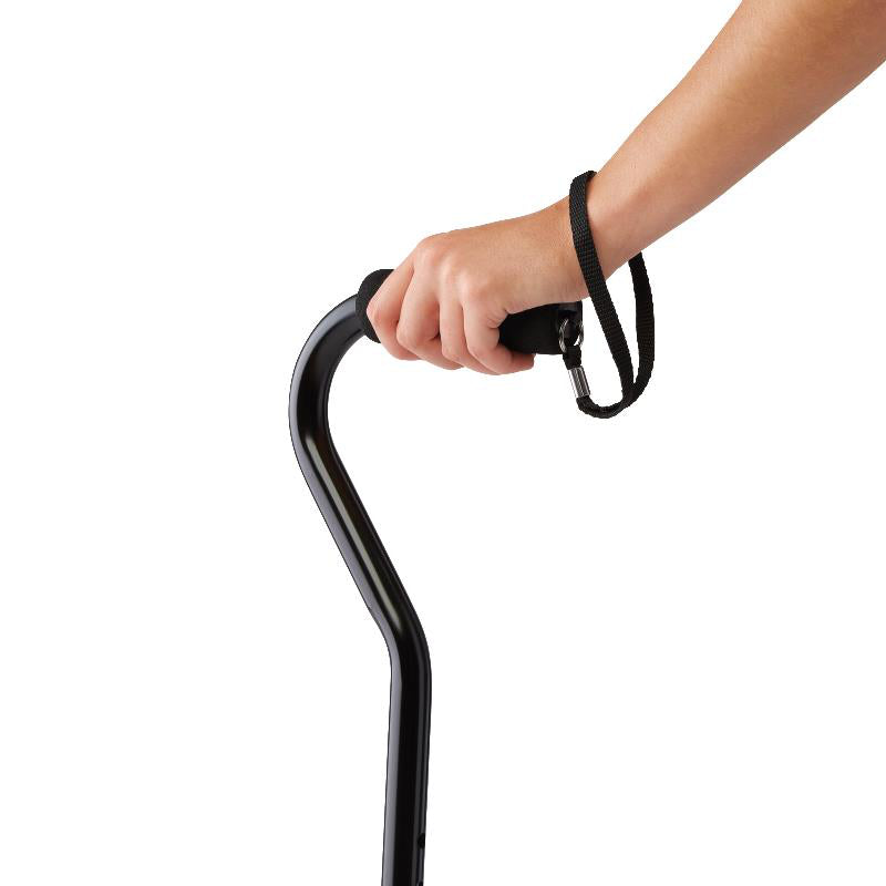 Smooth Walker Cane Black