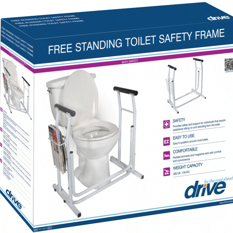 Free Standing Toilet Safety Rail - Wealcan