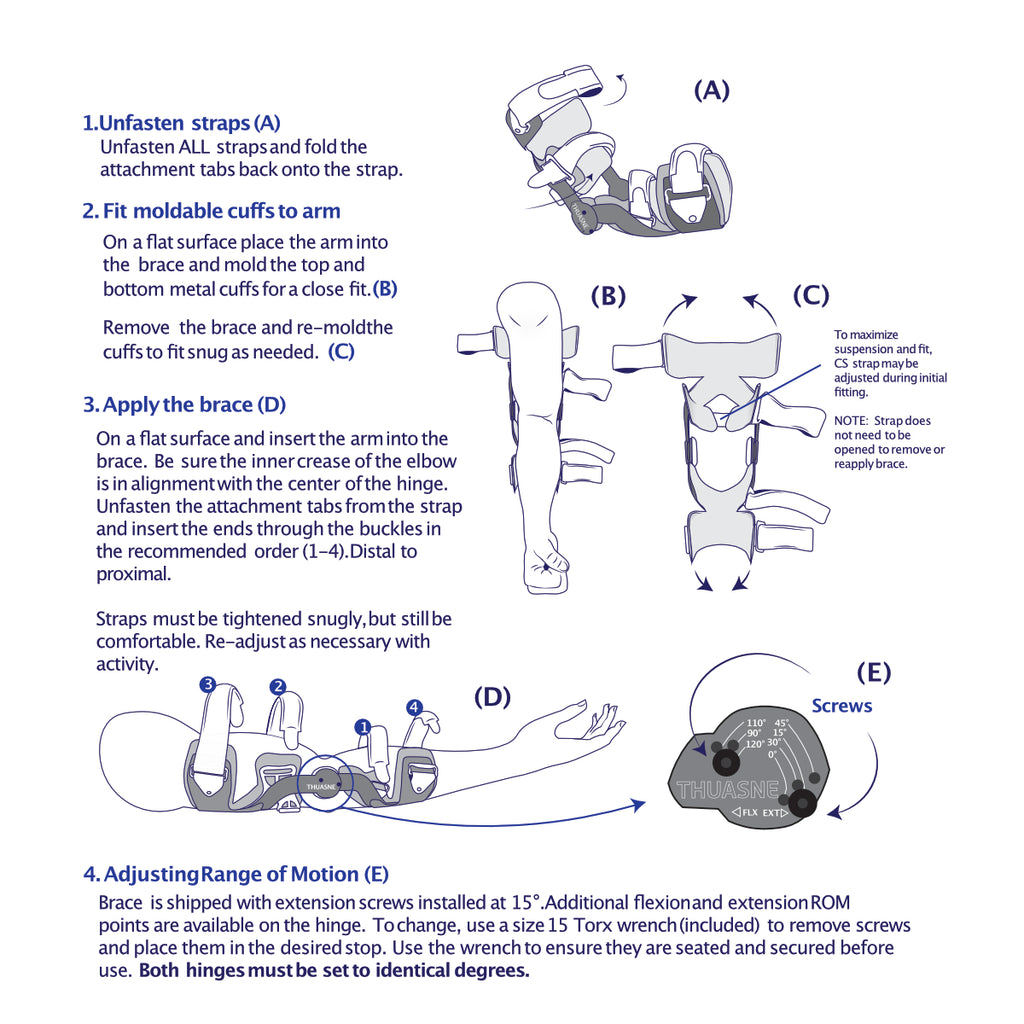 Functional Elbow Adjustable Range-of-Motion L3761