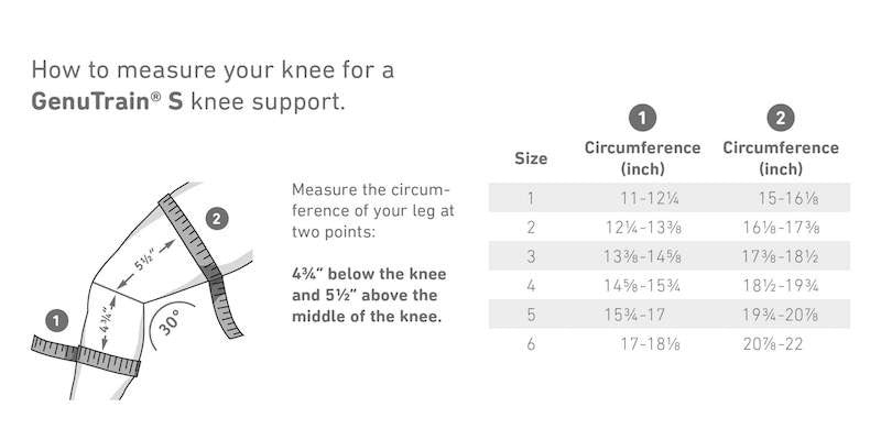 GenuTrain S - Hinged knee support - Wealcan