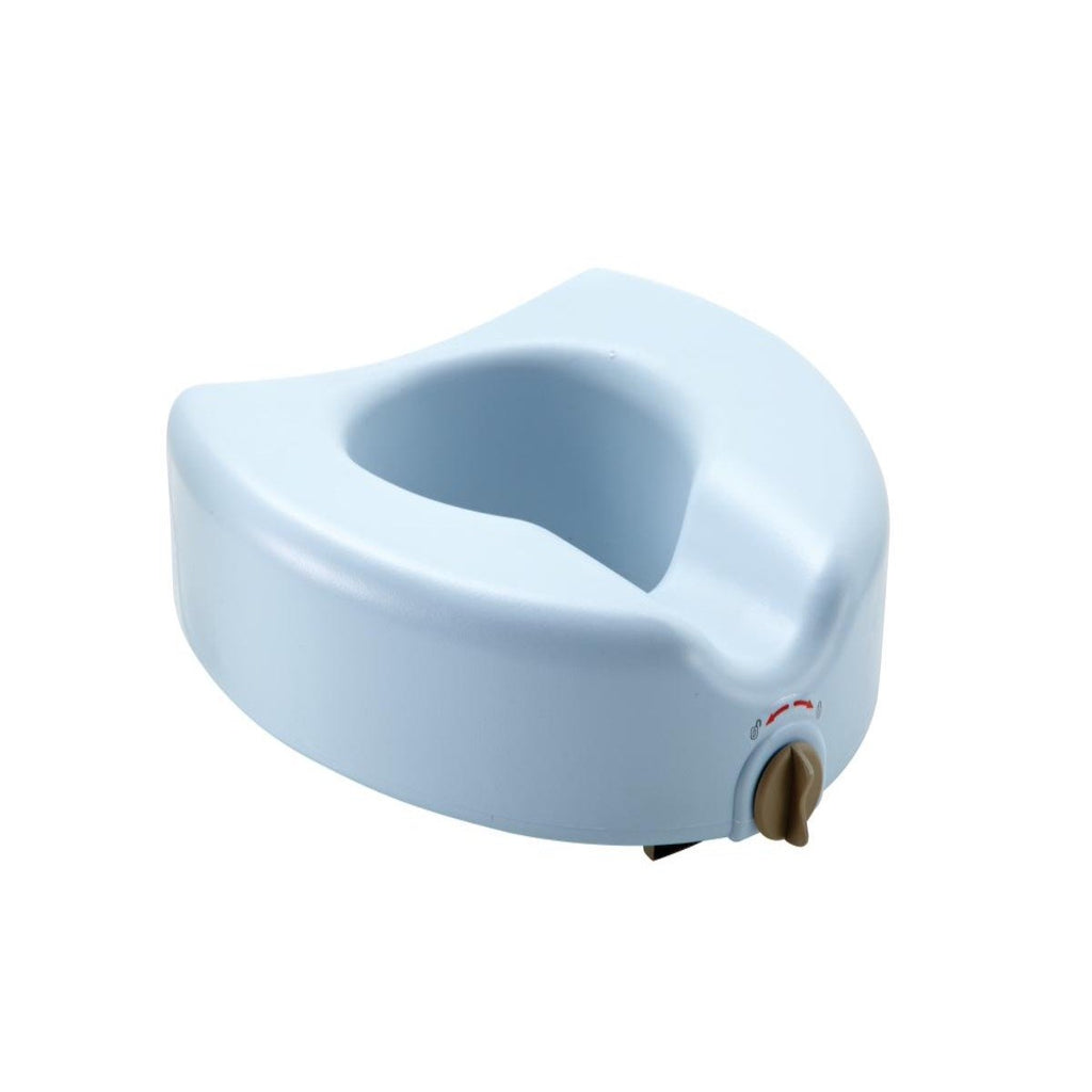 Locking Elevated Toilet Seat with Microban