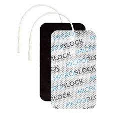 Micro Block Antimicrobial Cloth-Electrodes Rectangle 3” x 5”  (2/pk)