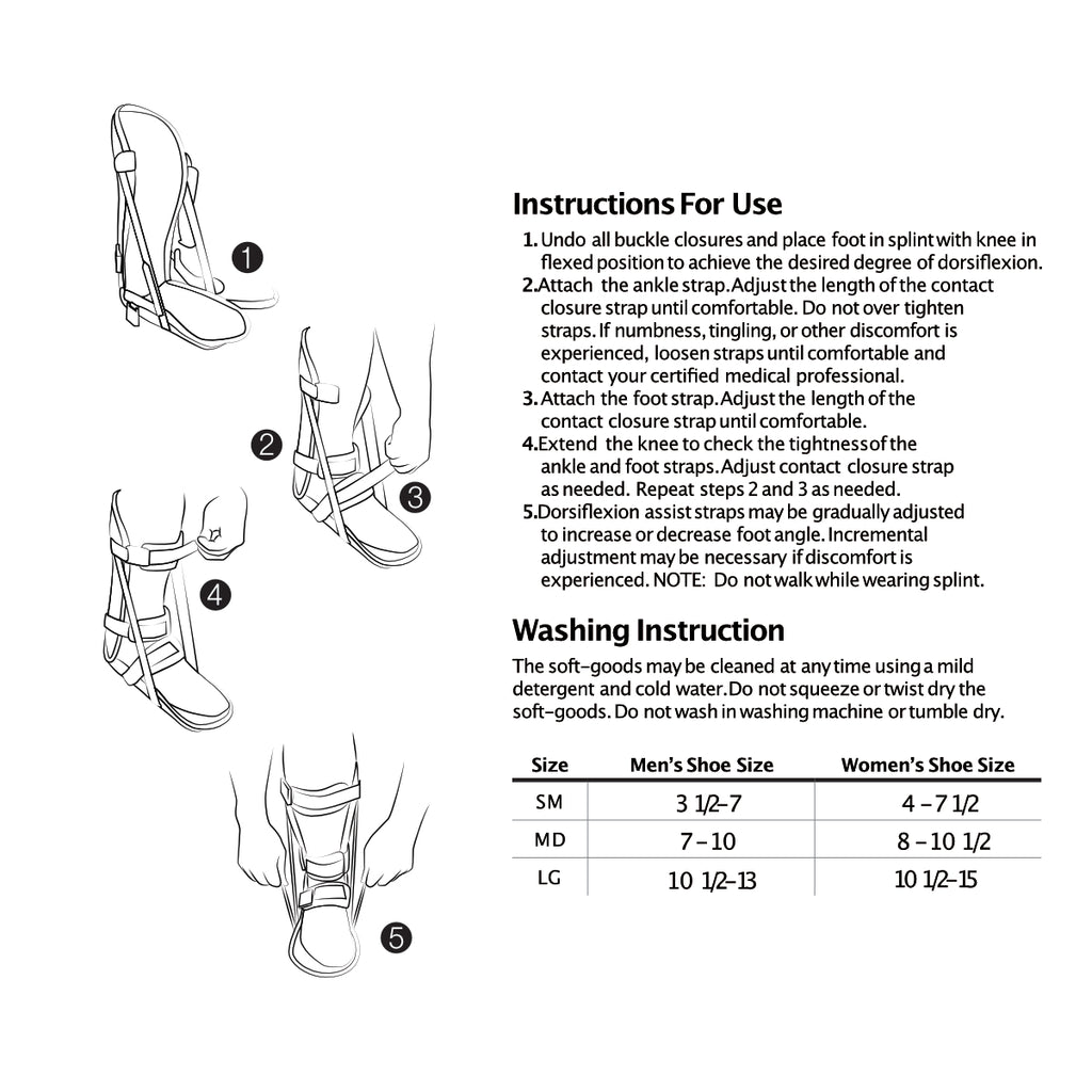 Night Splint Boot - L4396