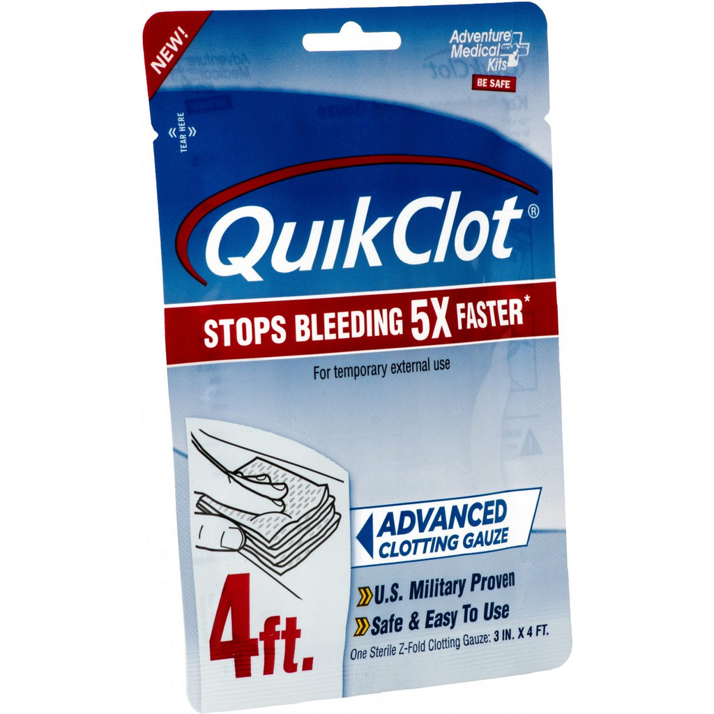 QuikClot Advanced Clotting Gauze 3"x 4'