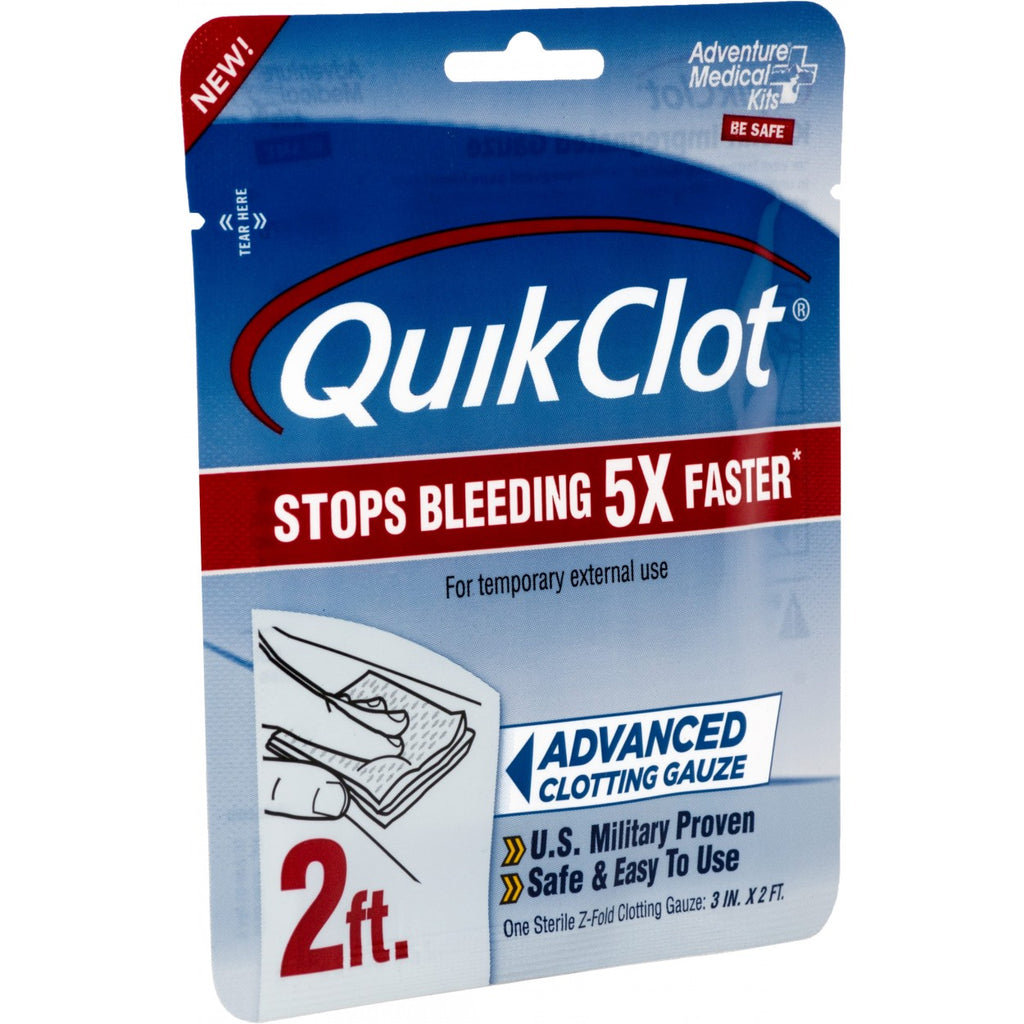 QuikClot Advanced Clotting Gauze 3"x 2'