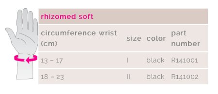 Medi  Rhizomed® Soft Thumb Splint - Wealcan