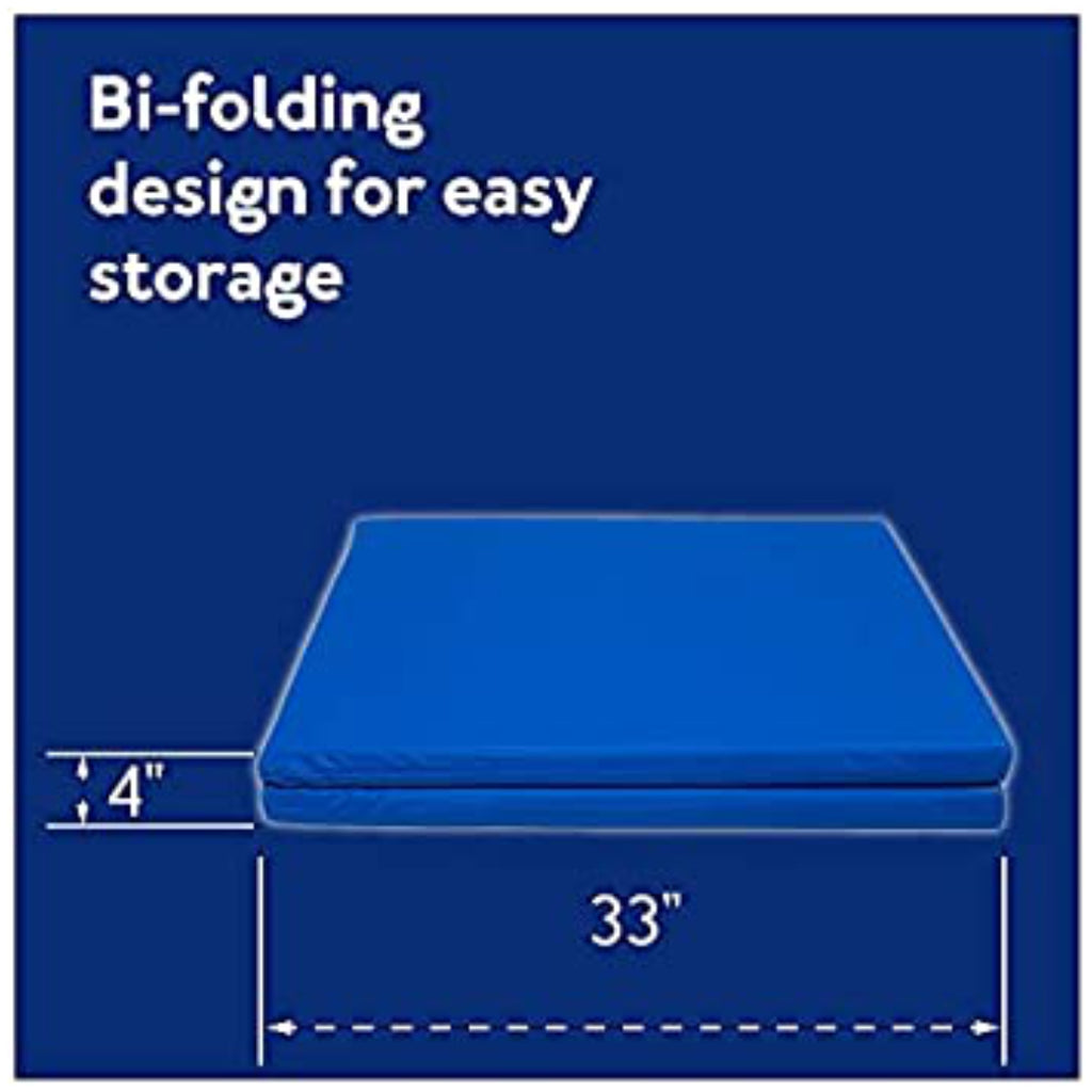 High Density Foam Floor Mat - Bi-Fold Design [66" X 24" X 2"]