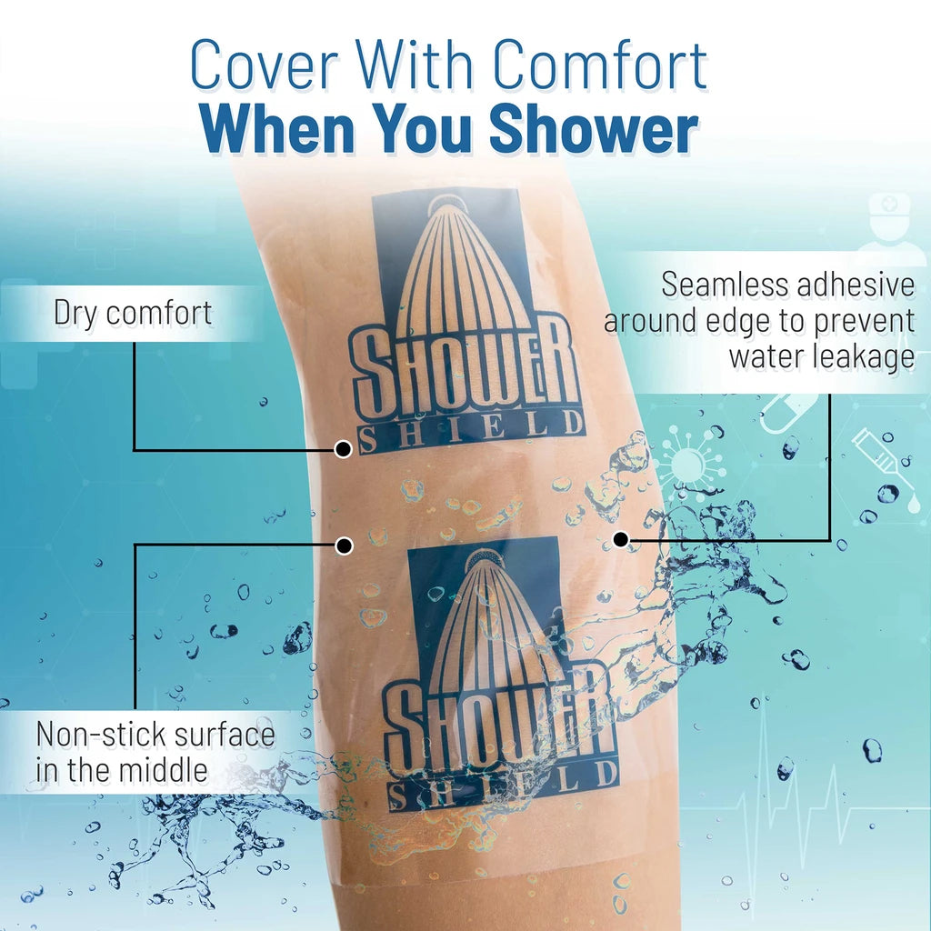 Shower Shield Water Barriers 7 Sheets Pack