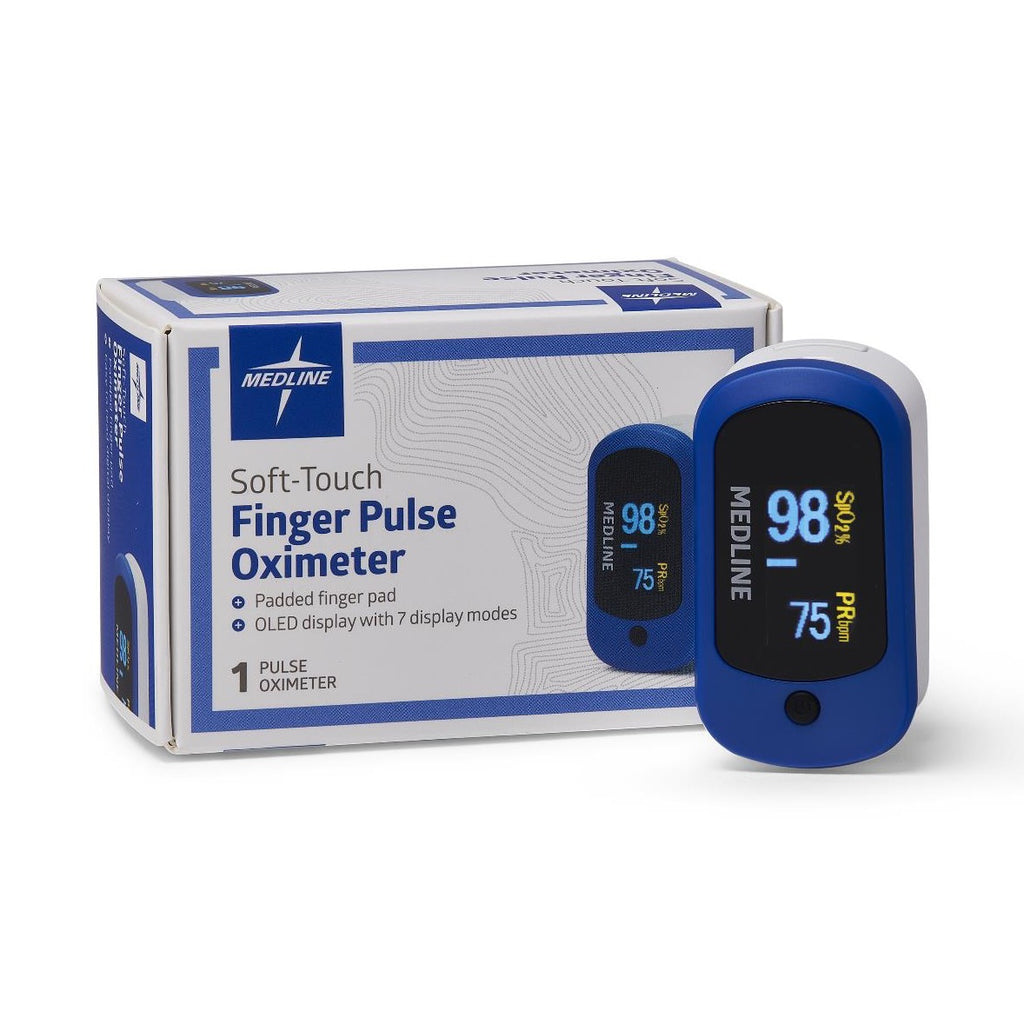 Soft Touch Fingertip Pulse Oximeter  OLED Display
