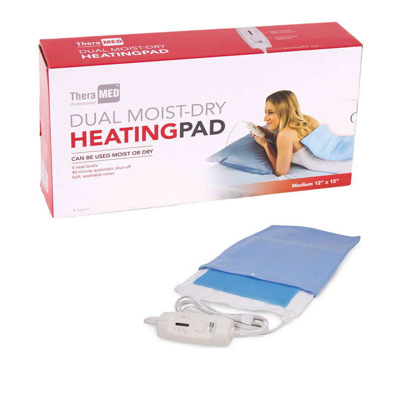Thera-Med Pro Dual-Moist Heat Pad, King - Wealcan