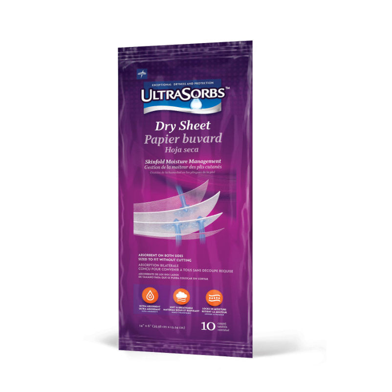 Ultrasorbs Dry-sheet 6X14  [10/Pk] - Wealcan
