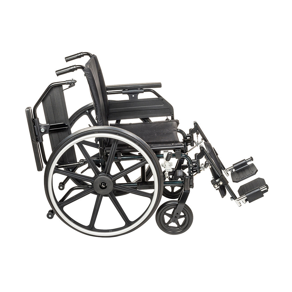 Viper Plus GT 22" Wheelchair with Elevating Leg-rest K0004