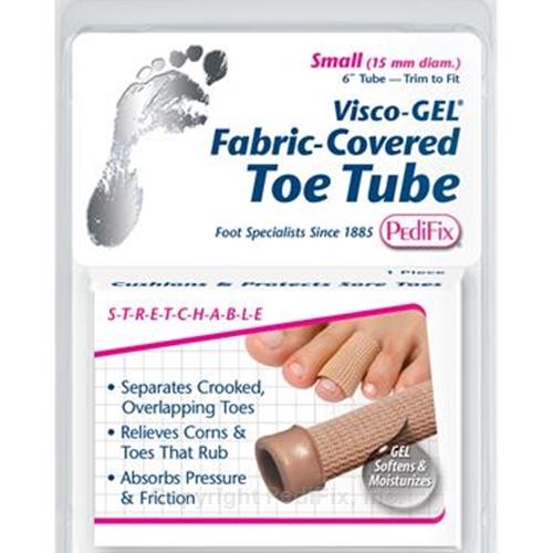 Visco-GEL Fabric-Covered Toe Tube