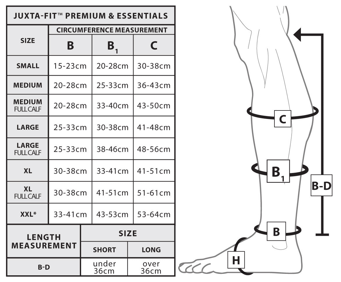 Circaid Juxta-Fit Essentials Lower Legging – Wealcan Llc