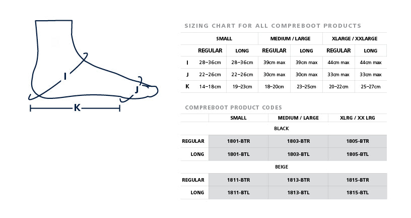 CompreBoot Foot Compression - Wealcan