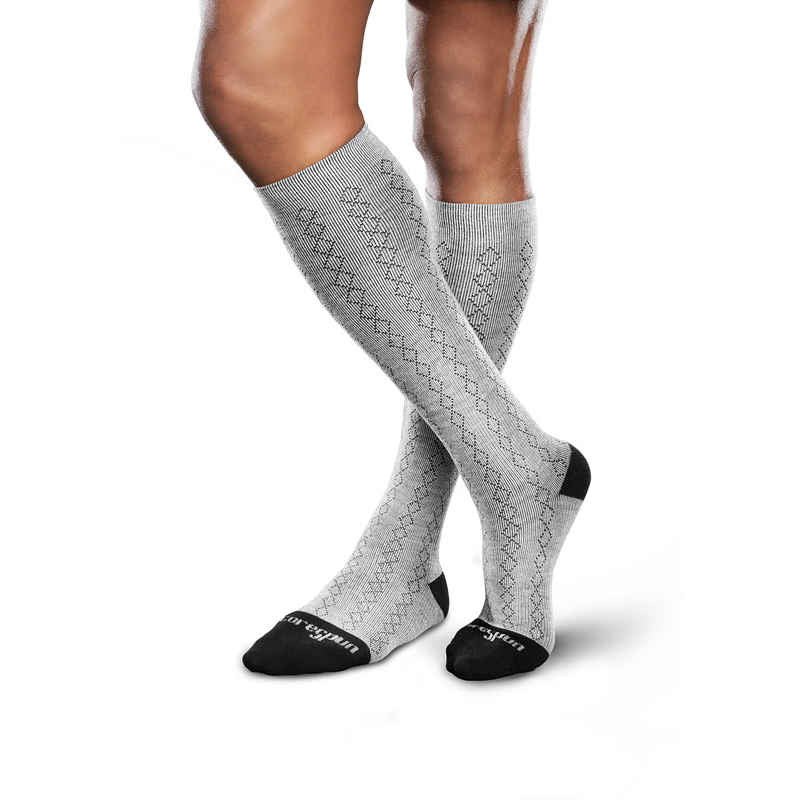 Patterned CoreSpun Socks 20-30 mmHg - Unisex - Wealcan