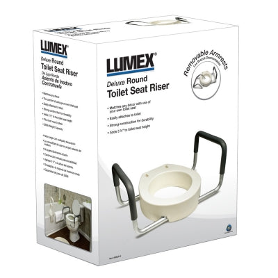 Lumex Elong Toilet Seat Riser - Wealcan